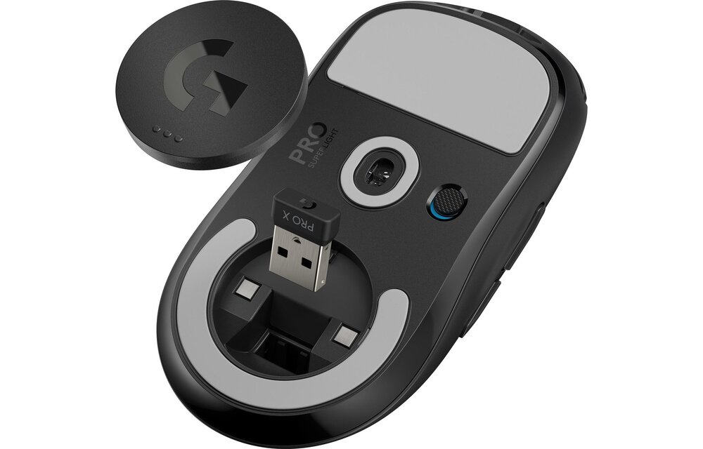 Logitech G Pro X Superlight Zwart - Gaming Muis