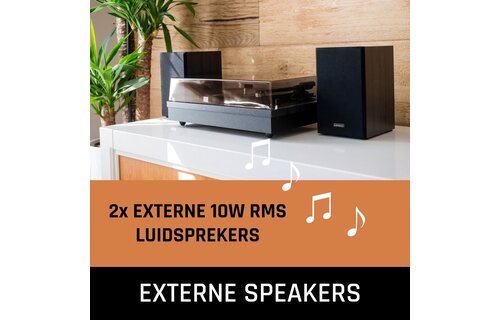 Lenco LS-300BK - Platenspeler