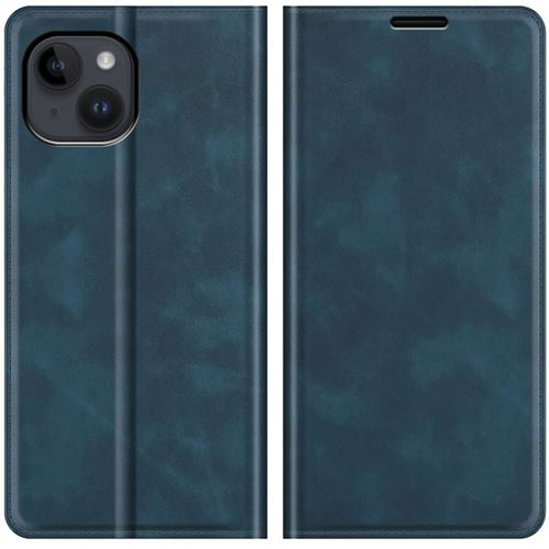 Cazy Wallet Magnetic hoesje Blauw voor iPhone 14 - Telefoonhoesje