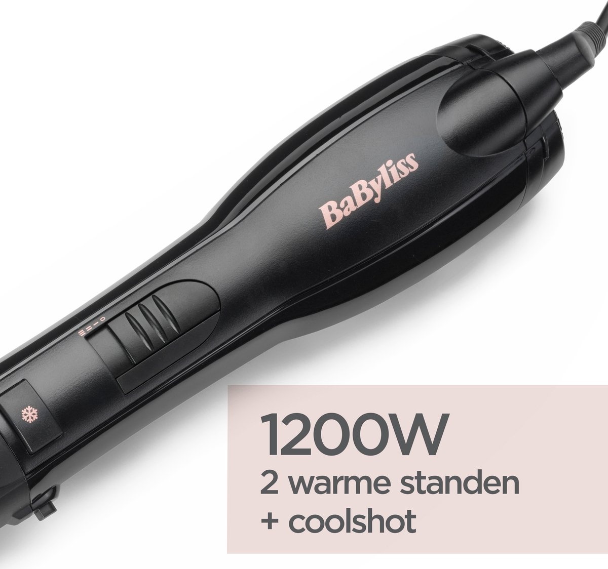 BaByliss Smooth Finish 1000 AS122E - Krulborstel