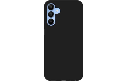 Just In Case Samsung Galaxy A15 TPU Rubber Case Zwart - Telefoonhoesje
