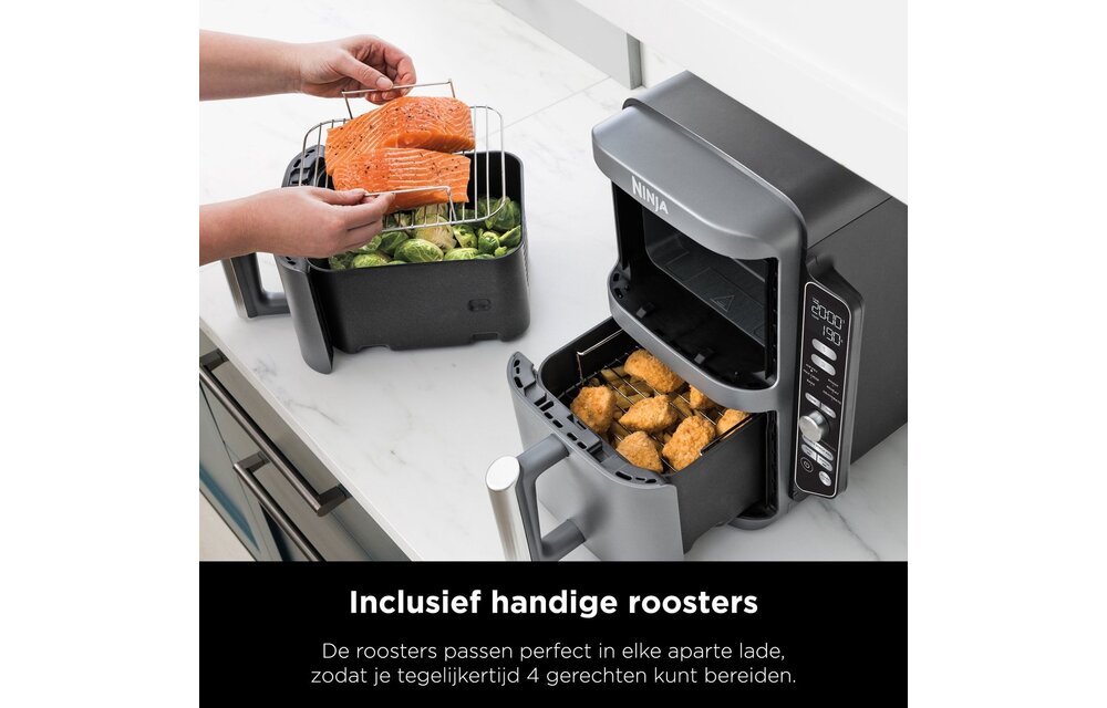 Ninja Double Stack XL 2-Drawer SL400EU - Hetelucht friteuse