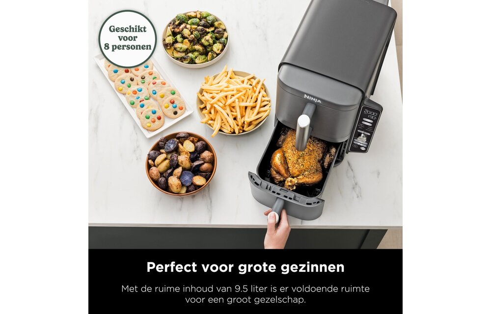 Ninja Double Stack XL 2-Drawer SL400EU - Hetelucht friteuse