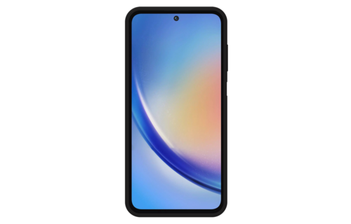 Just In Case Samsung Galaxy A35 TPU Rubber Case Zwart - Telefoonhoesje