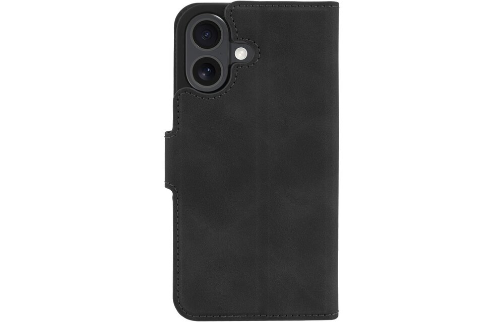 Just in Case iPhone 16 Premium Wallet Case Zwart - Beschermhoes