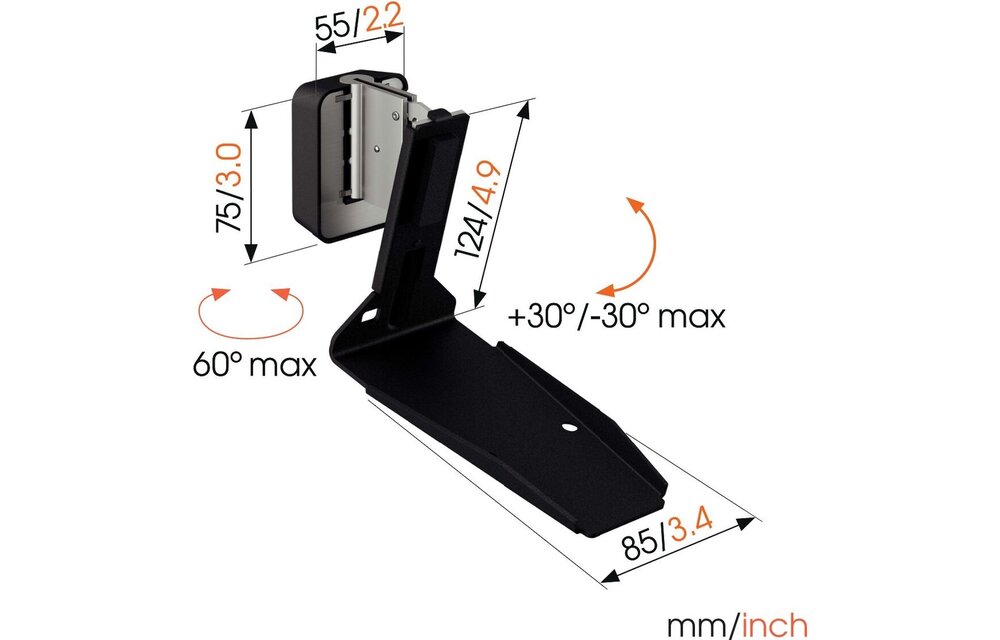 Vogel's SWM 4131 voor Sonos Era 300 Zwart