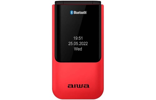 Aiwa FP-24RD Rood - Senioren telefoon