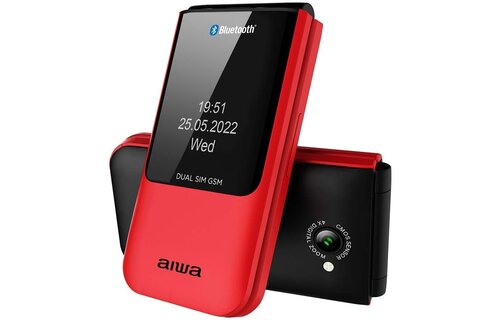 Aiwa FP-24RD Rood - Senioren telefoon