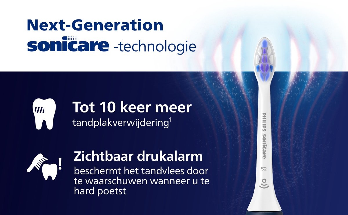 Philips Sonicare 6100 Series HX7403/05 - Elektrische tandenborstel