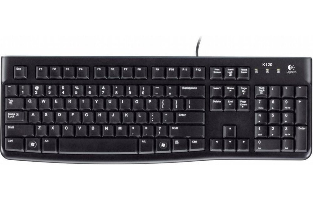 Logitech K120B Toetsenbord - Toetsenbord