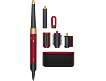 Dyson Airwrap i.d. Straight + Wavy Red Velvet / Goud - Krulborstel