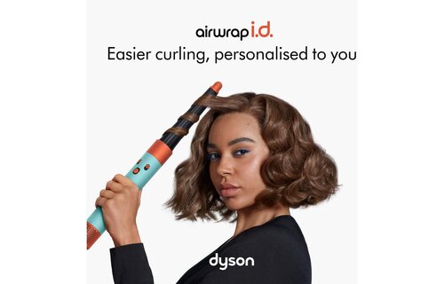 Dyson Airwrap i.d. Straight + Wavy Red Velvet / Goud - Krulborstel