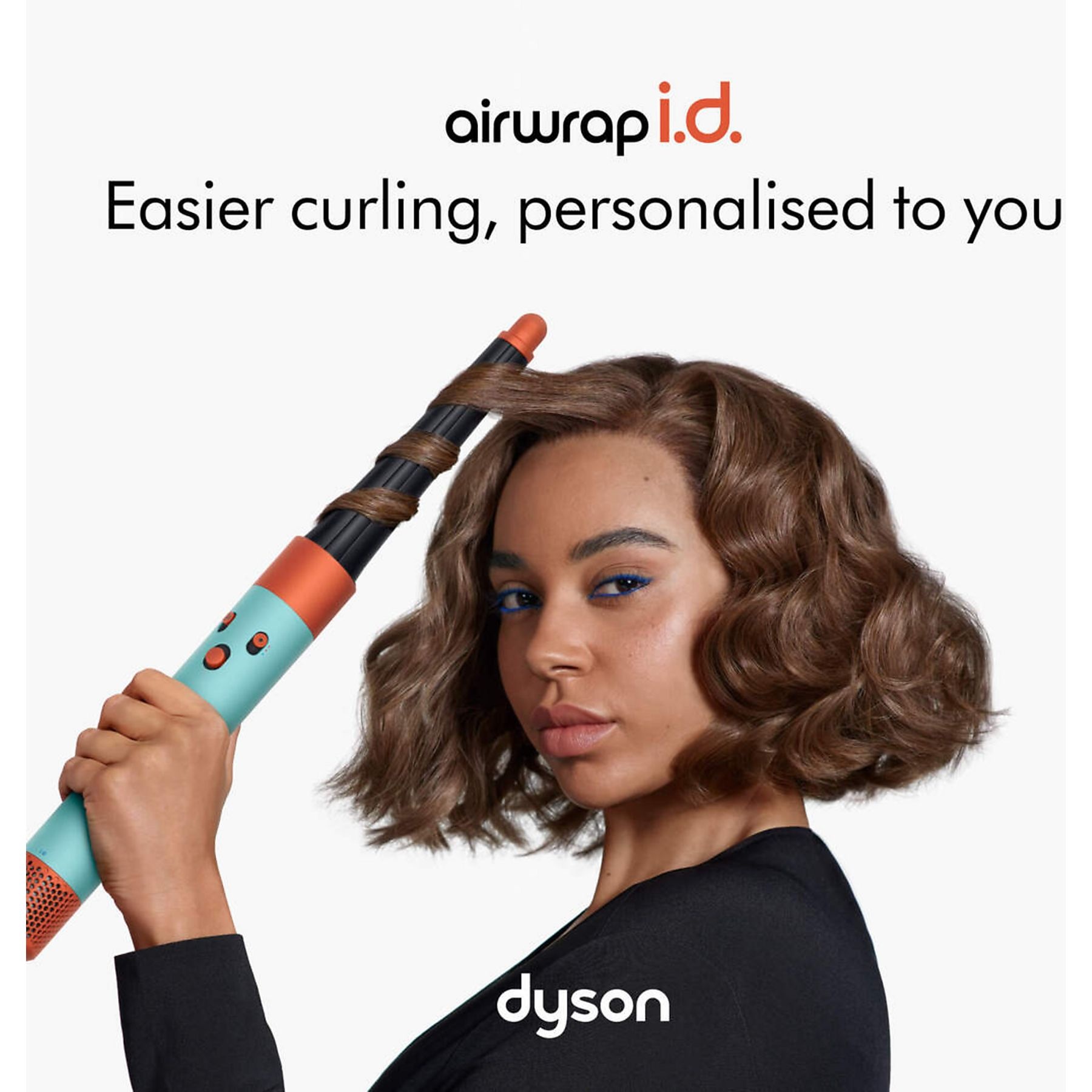 Dyson Airwrap i.d. Straight + Wavy Red Velvet / Goud - Krulborstel