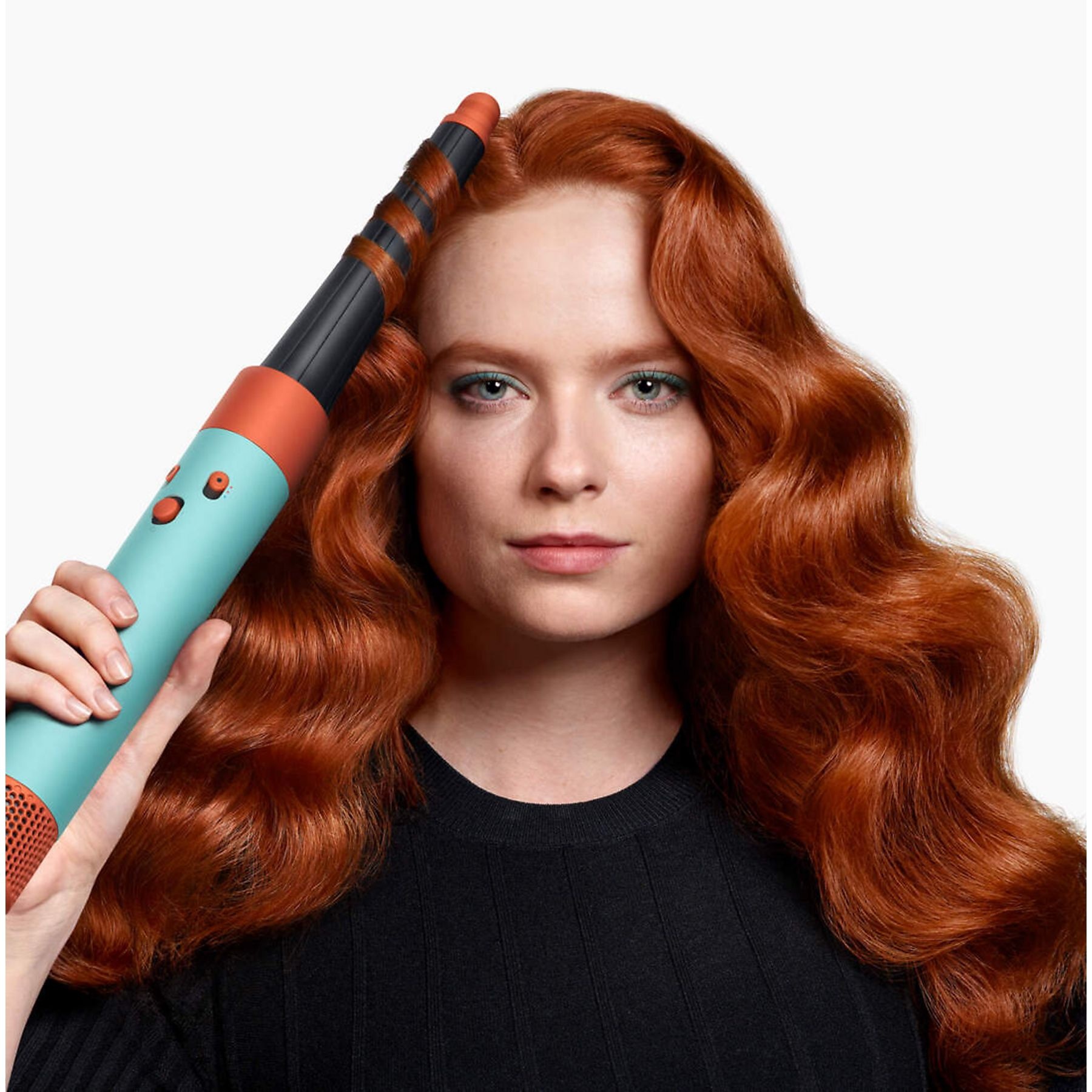 Dyson Airwrap i.d. Straight + Wavy Red Velvet / Goud - Krulborstel