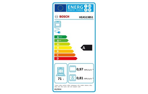 Bosch HEA513BS1 - Inbouw oven