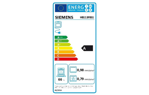 Siemens HB113FBS1 - Combi oven