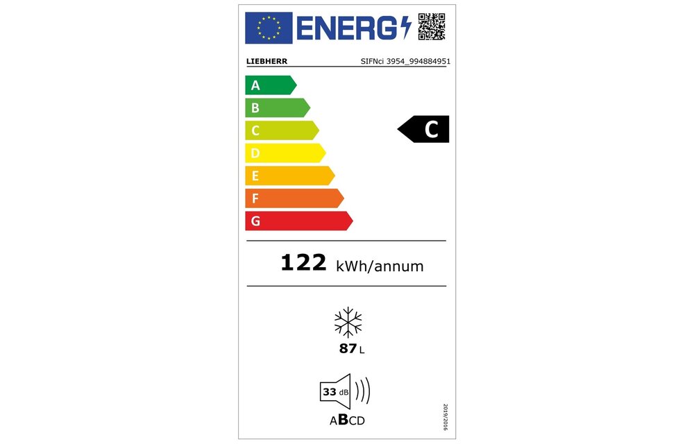 Liebherr SIFNci 3954-22 Prime - Inbouw vriezer