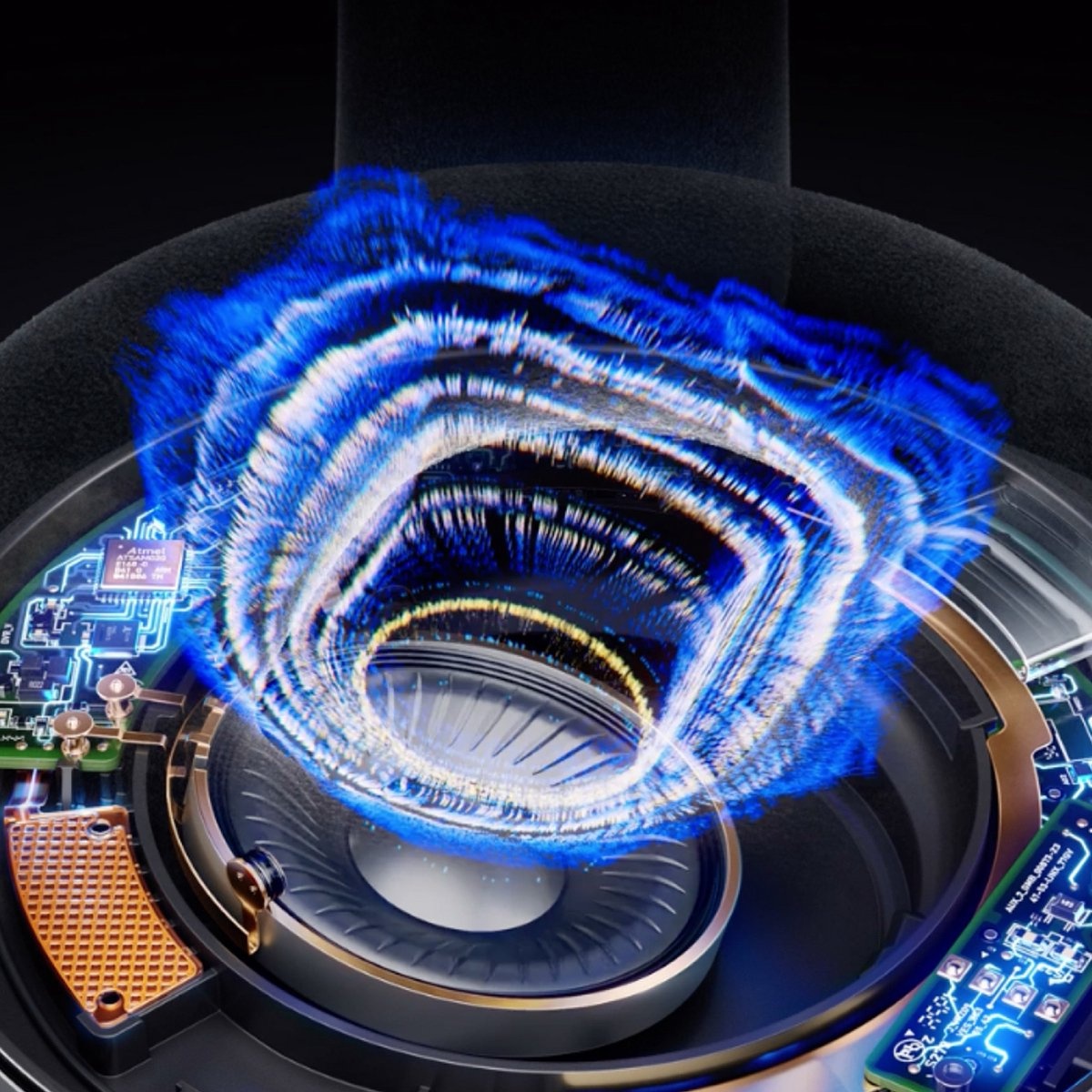 Dyson OnTrac Aluminium - Draadloze koptelefoon