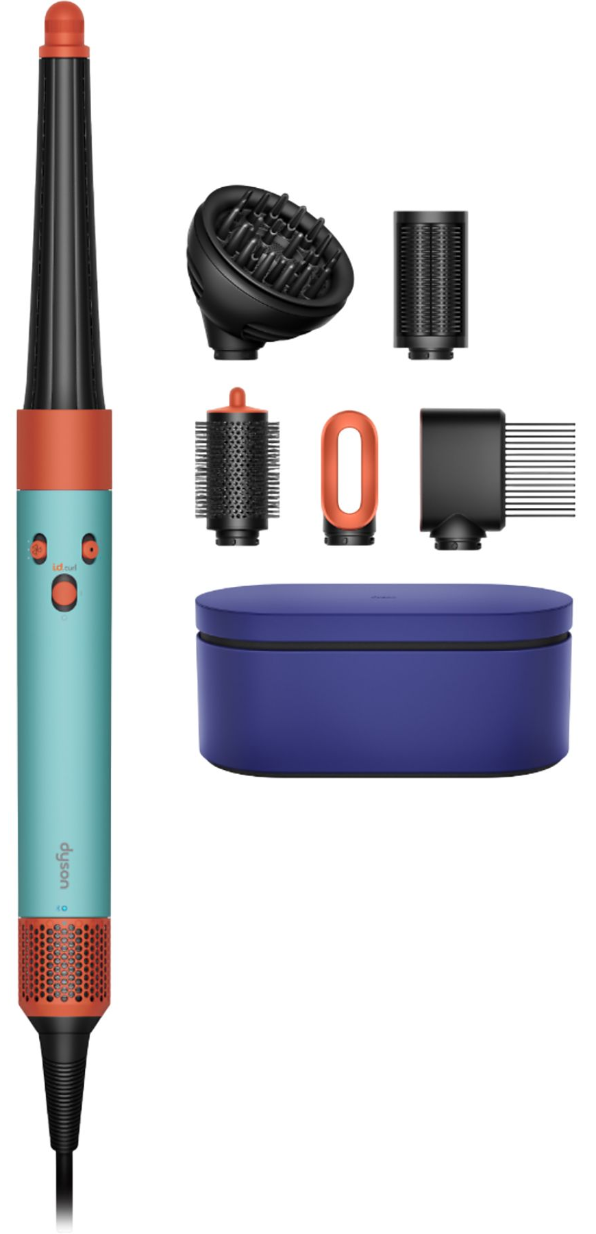 Dyson Airwrap i.d. Curly + Coily Multistyler Ceramic Patina/Topaz - Krulborstel