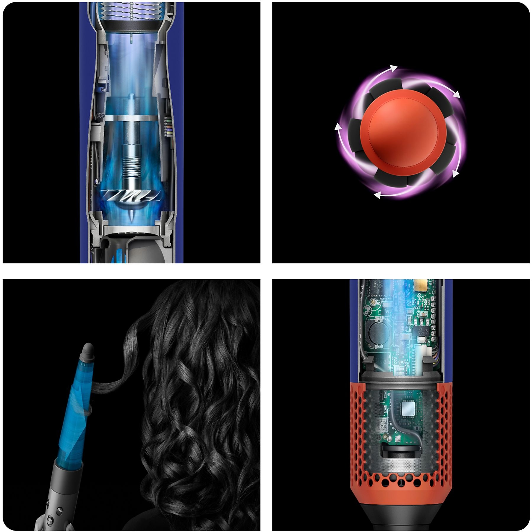 Dyson Airwrap i.d. Curly + Coily Multistyler Ceramic Patina/Topaz - Krulborstel