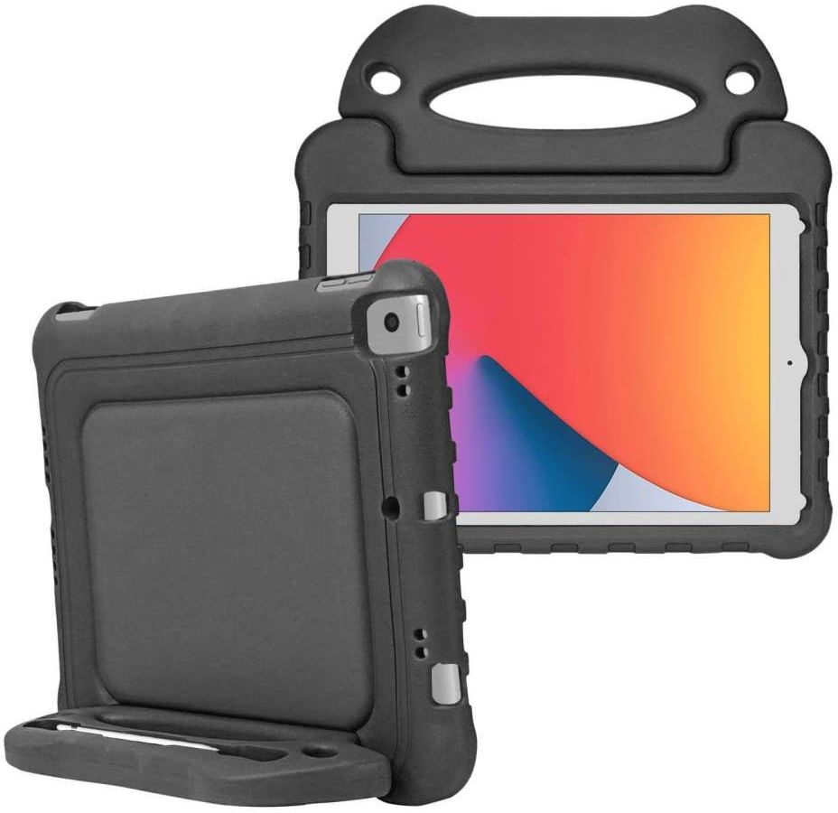 Just In Case Kids Case Classic EVA - Apple iPad 10.2 - Zwart - Beschermhoes