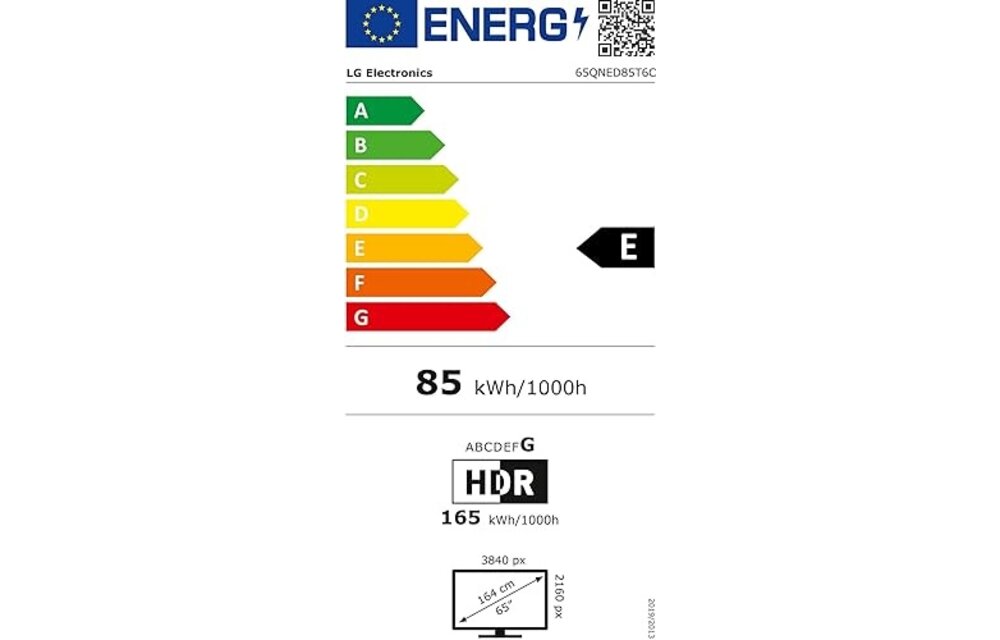 LG 65QNED85T6C - QNED TV