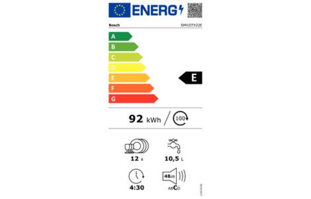 Bosch SMV2ITX22E - Inbouw vaatwasser