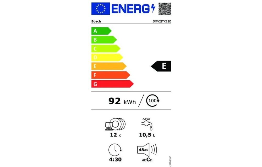 Bosch SMV2ITX22E - Inbouw vaatwasser