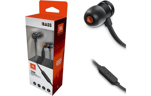 JBL T290 Zwart - Oordopjes