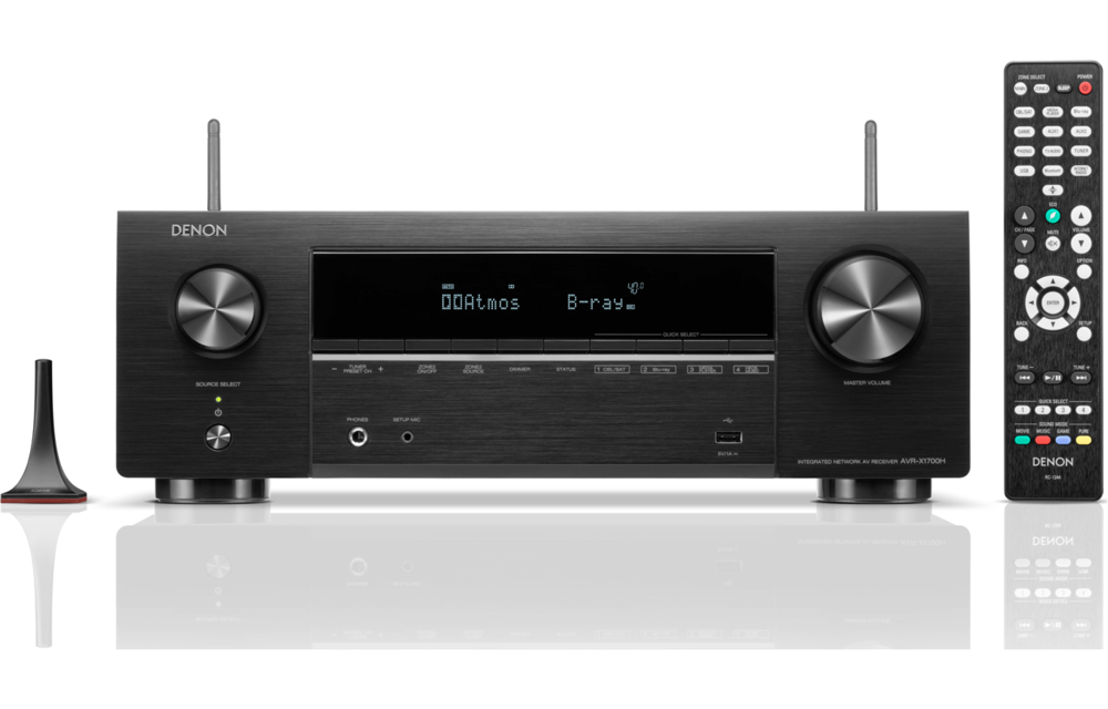 Denon AVR-X1700H Zwart - Receiver