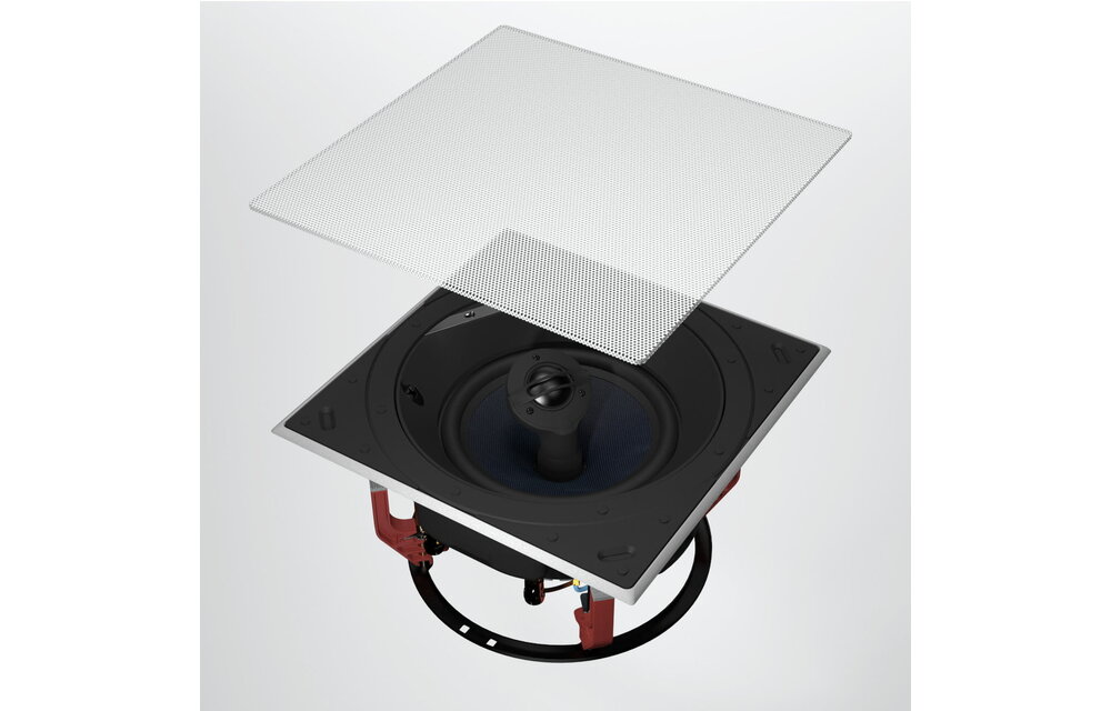 Bowers & Wilkins GR66SQ Square Grille voor 6” inbouw speakers