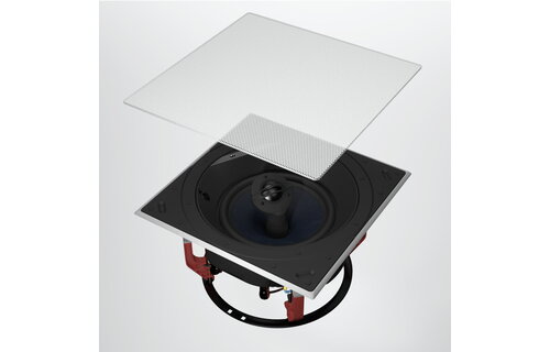 Bowers & Wilkins GR66SQ Square Grille voor 6” inbouw speakers