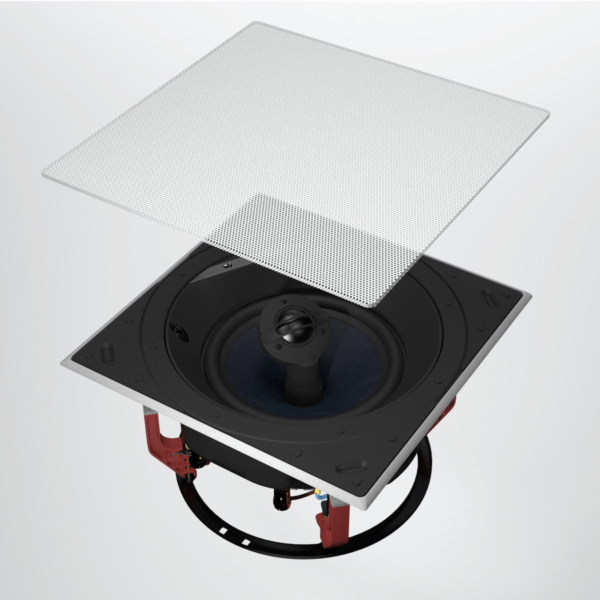 Bowers & Wilkins GR66SQ Square Grille voor 6” inbouw speakers