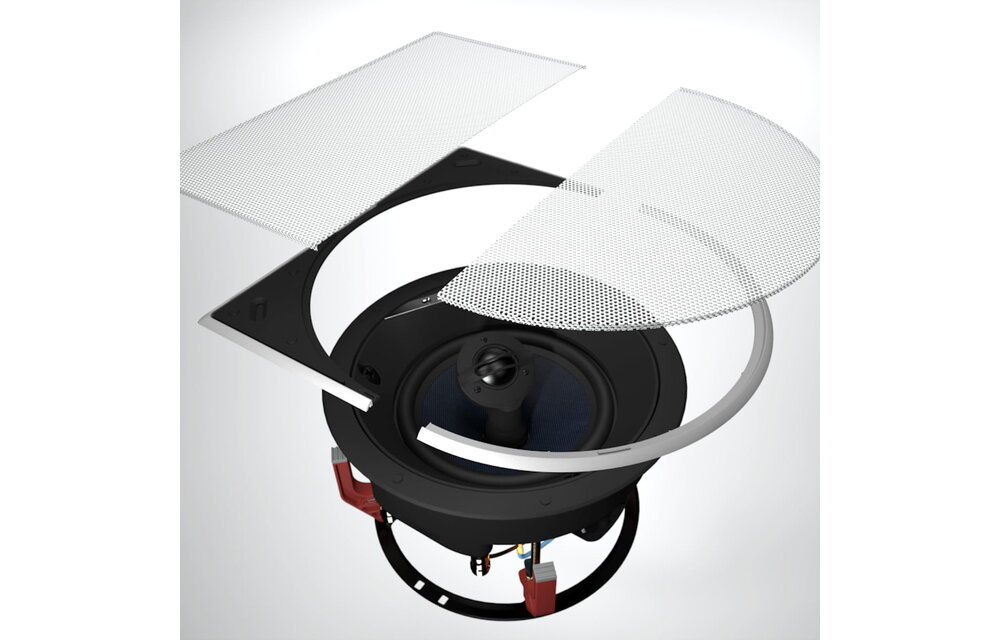 Bowers & Wilkins GR66SQ Square Grille voor 6” inbouw speakers