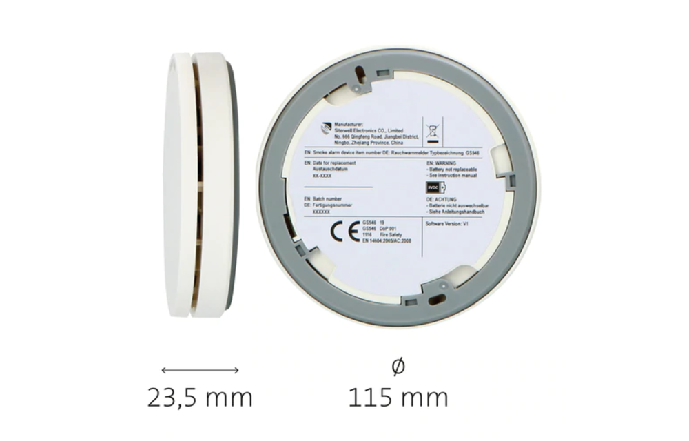 Alecto SA-300 Rookmelder (1 Pack) - Rookmelder