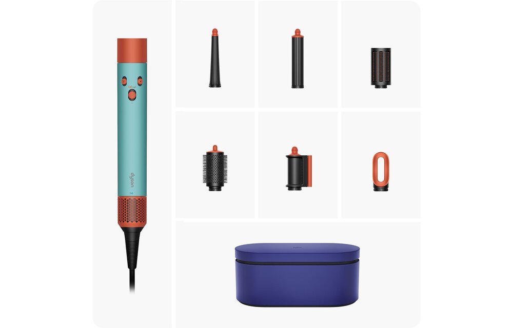 Dyson Airwrap I.D. Straight + Wavy Multistyler Blauw - Krulborstel
