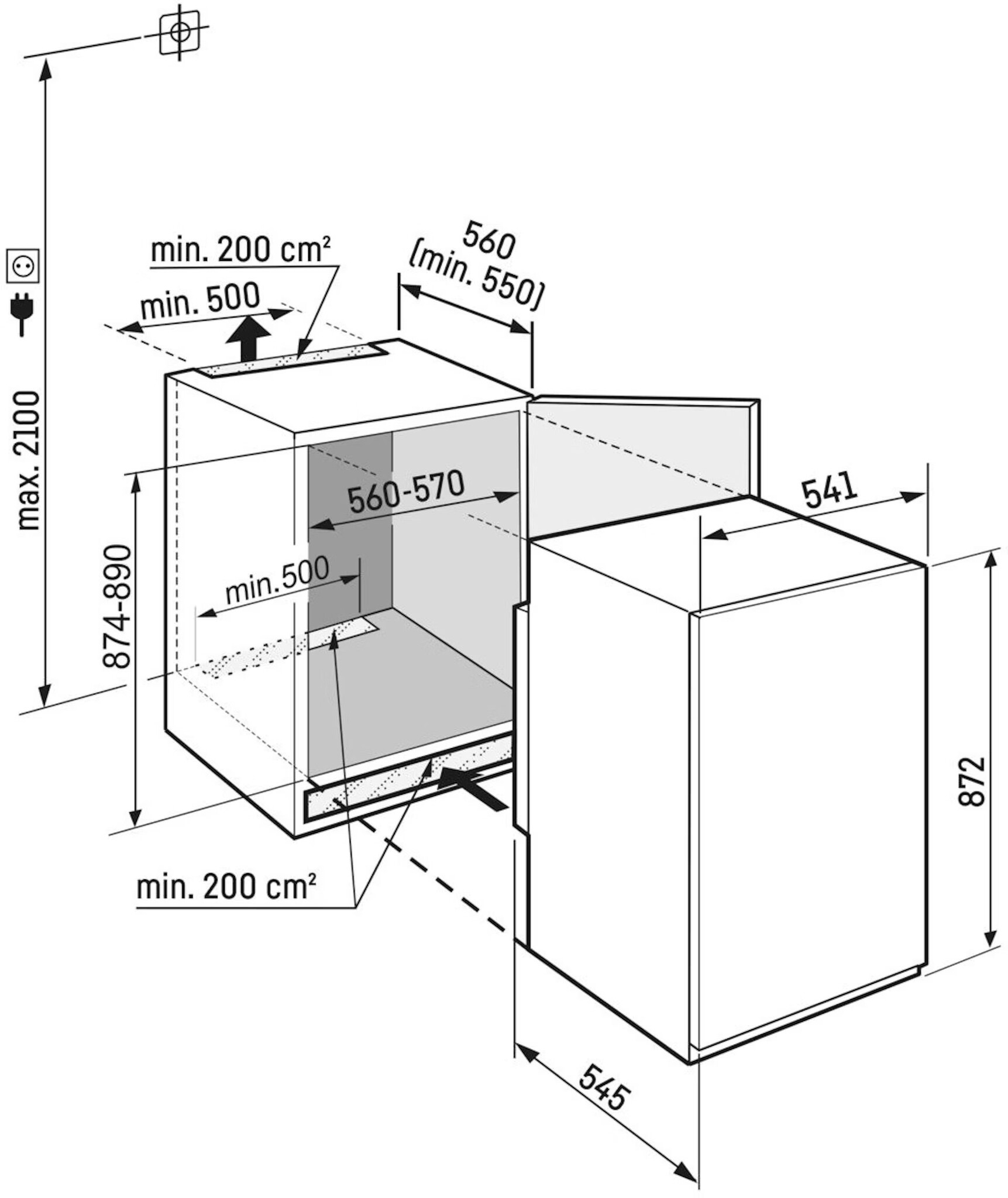 Liebherr IRSe 3900-22 - Inbouw koelkast