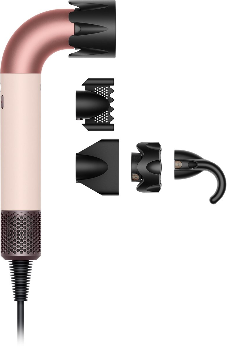 Dyson Supersonic r Straight + Wavy Ceramic Pink/Rose Gold - Föhn