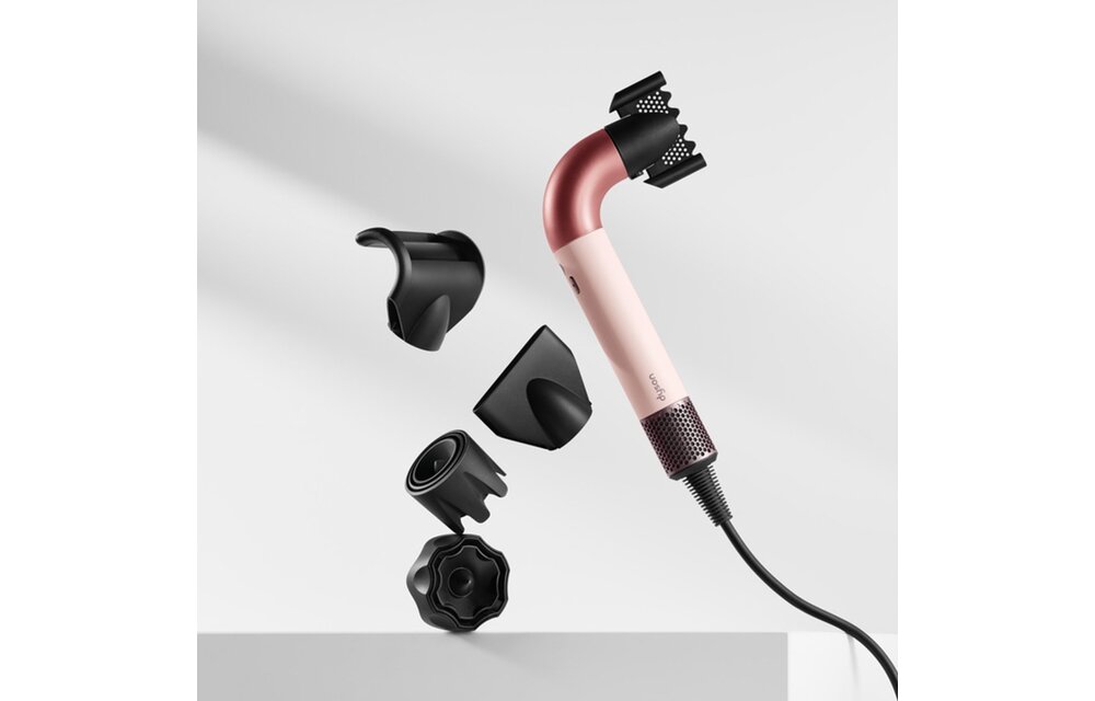 Dyson Supersonic r Straight + Wavy Ceramic Pink/Rose Gold - Föhn