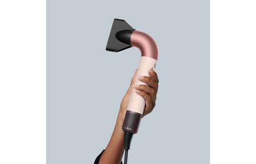 Dyson Supersonic r Straight + Wavy Ceramic Pink/Rose Gold - Föhn