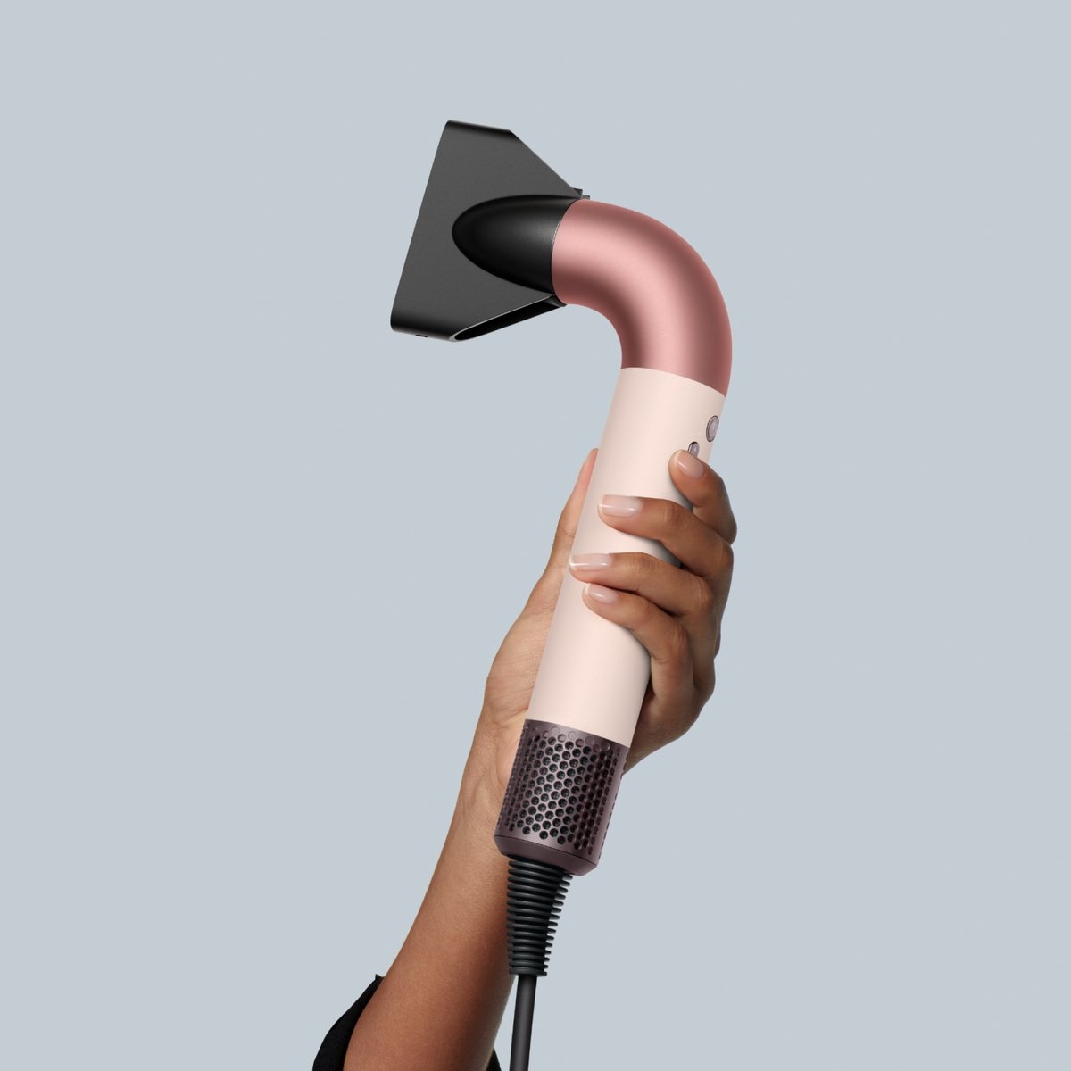 Dyson Supersonic r Straight + Wavy Ceramic Pink/Rose Gold - Föhn