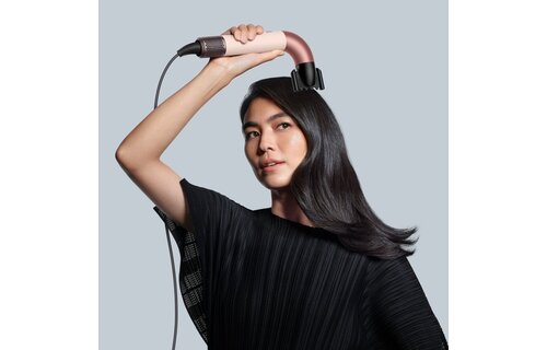 Dyson Supersonic r Straight + Wavy Ceramic Pink/Rose Gold - Föhn