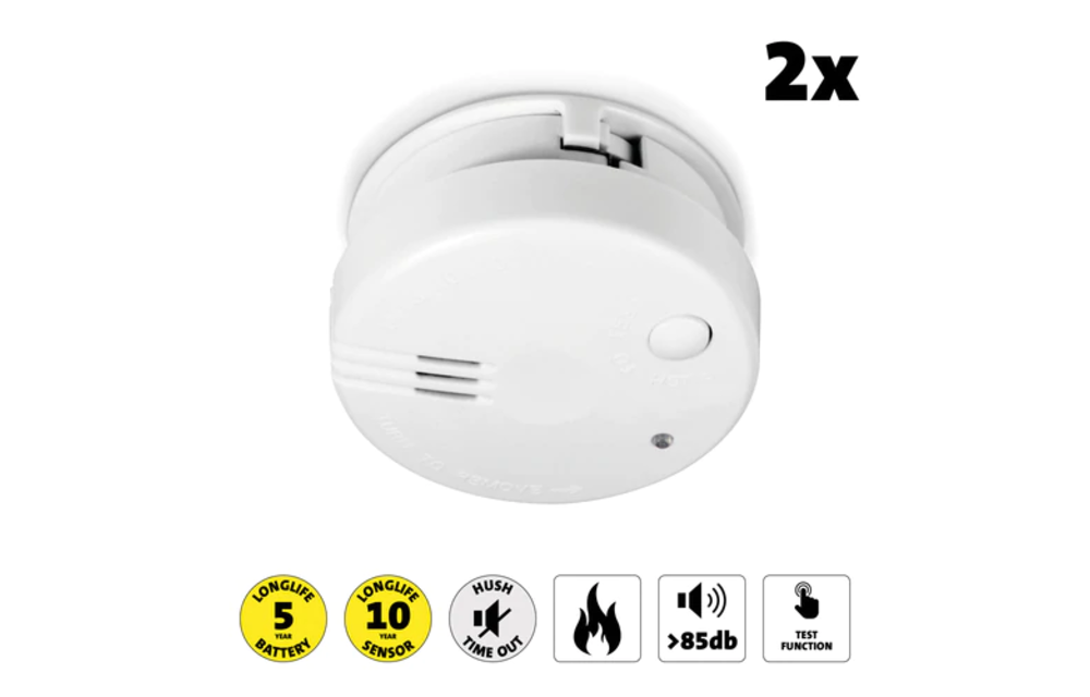 Alecto SA-102 Rookmelder (2 Pack) - Rookmelder