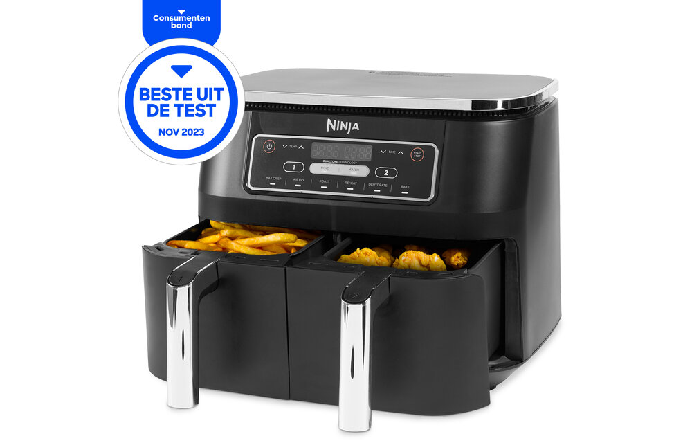 Ninja Foodi Dual Zone AF300EU - Hetelucht friteuse
