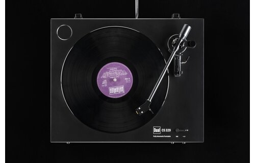 Dual CS 329 Zwart - Platenspeler
