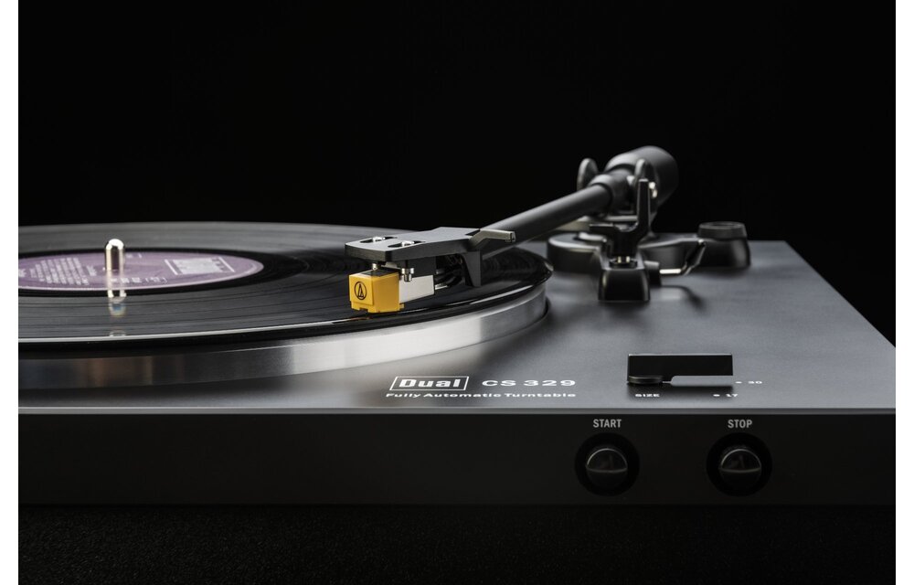 Dual CS 329 Zwart - Platenspeler