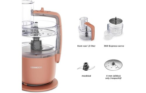 Kenwood MultiPro Go FDP22.130RD - Foodprocessor