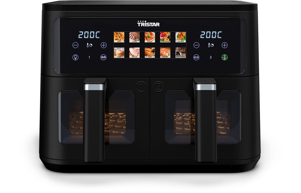 Tristar FR-9075 Double Basket - Hetelucht friteuse
