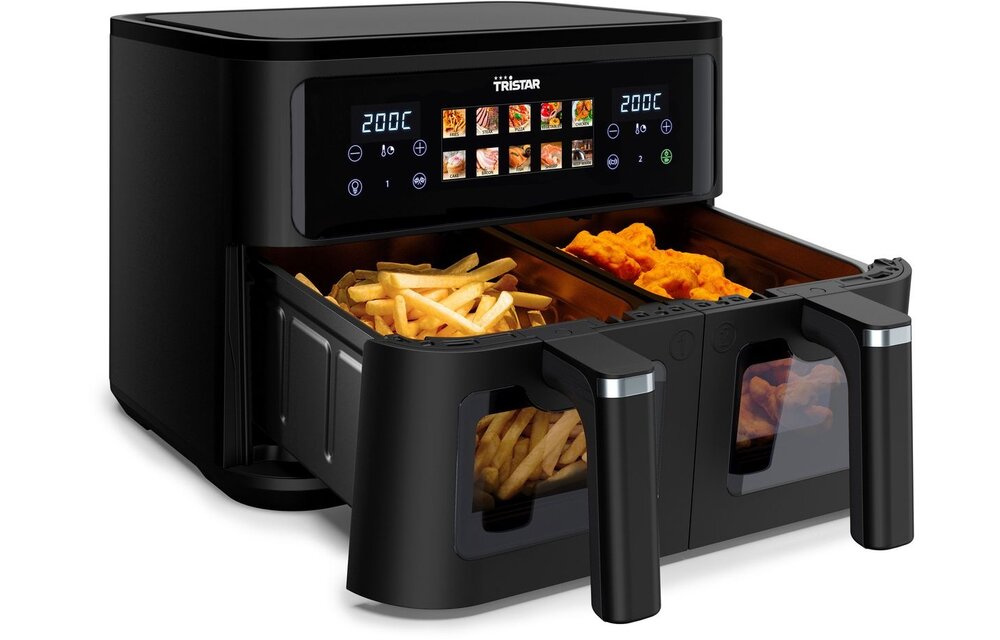 Tristar FR-9075 Double Basket - Hetelucht friteuse