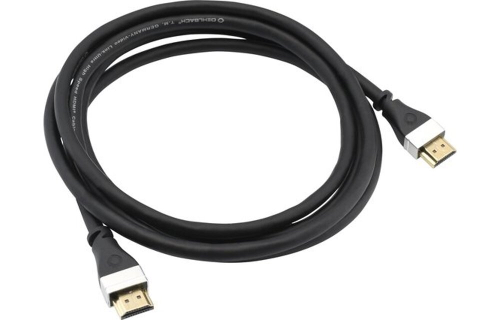 Oehlbach 33103 Ultra-High-Speed-HDMI kabel 3m Zwart